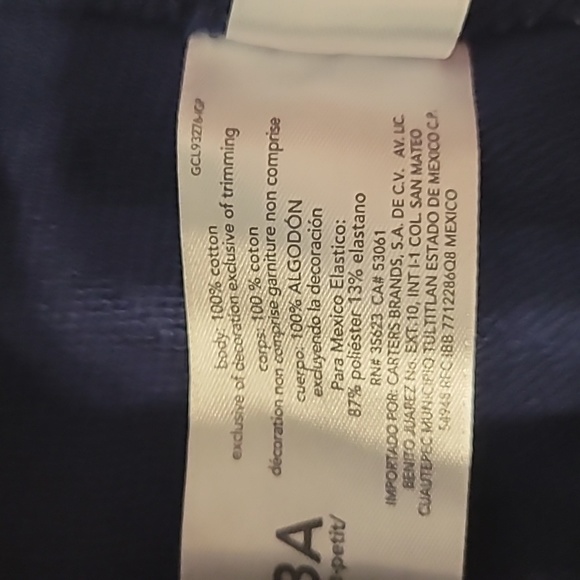 ⭐️ 5 for $25 ⭐️ Carter's French Terry Shorts - Picture 5 of 5